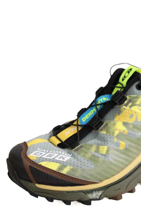 Baskets Salomon Vert en Caoutchouc