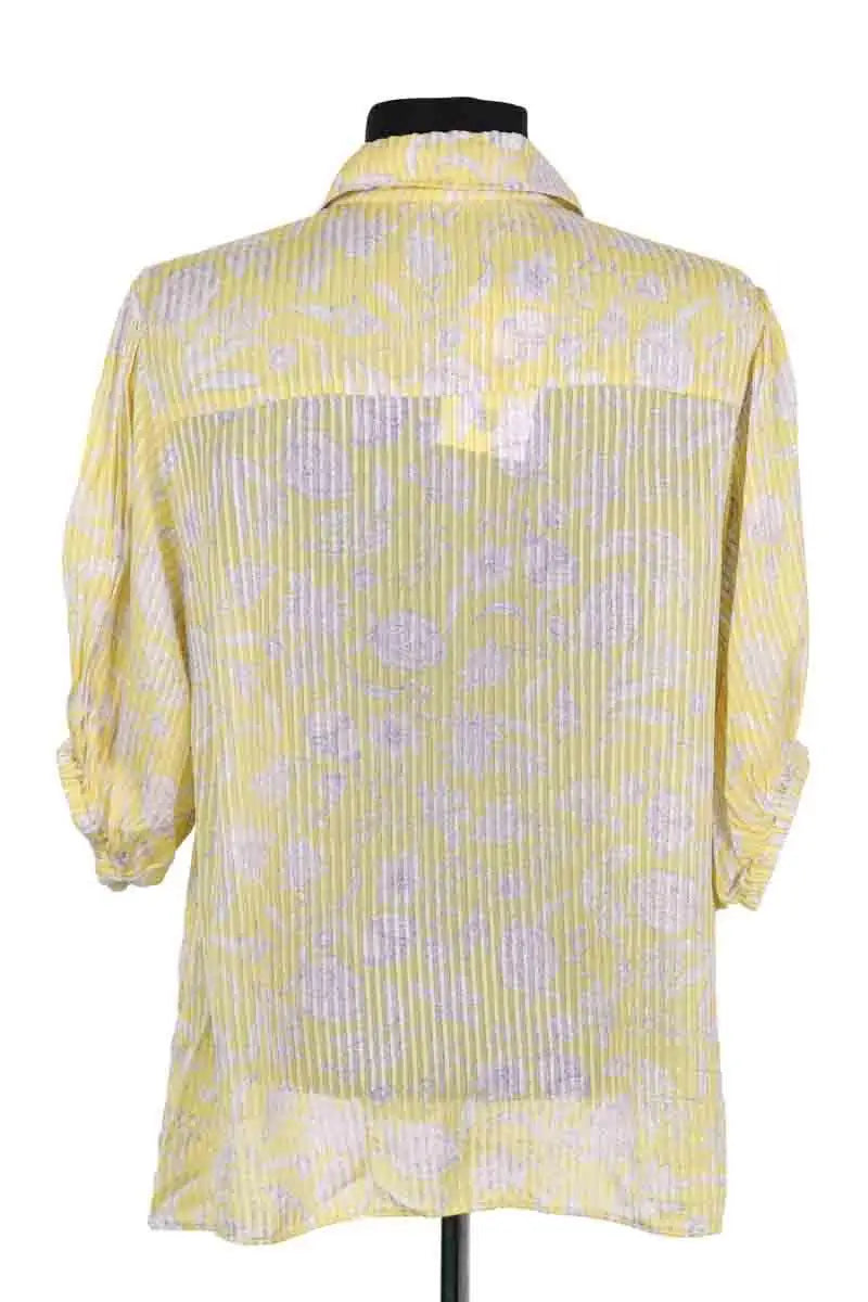 Chemise Tara Jarmon Jaune en Viscose