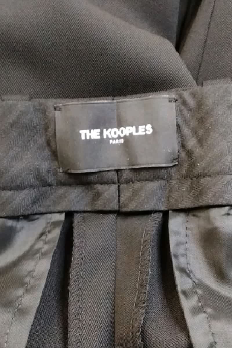 Pantalon slim The Kooples  Noir