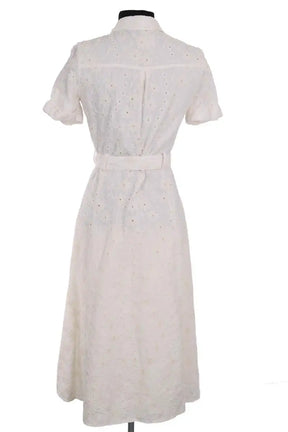 Robe Sézane Ecru en Coton