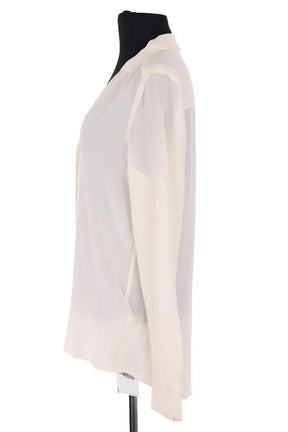 Chemise Equipment Ecru en Soie
