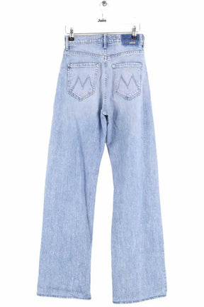 Jean droit Mother Bleu en Coton
