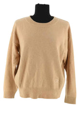 Pull Claudie Pierlot Beige en Cachemire, taille S - Seconde Main