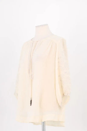 Blouse Zadig & Voltaire Ecru en Coton