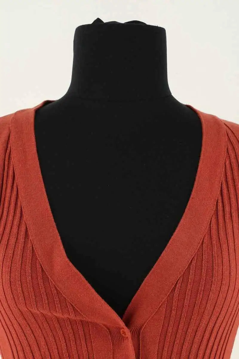 Robe Sessun Rouge en Coton