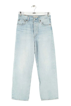 Jean droit Levi's Bleu en Coton, taille L - Seconde Main