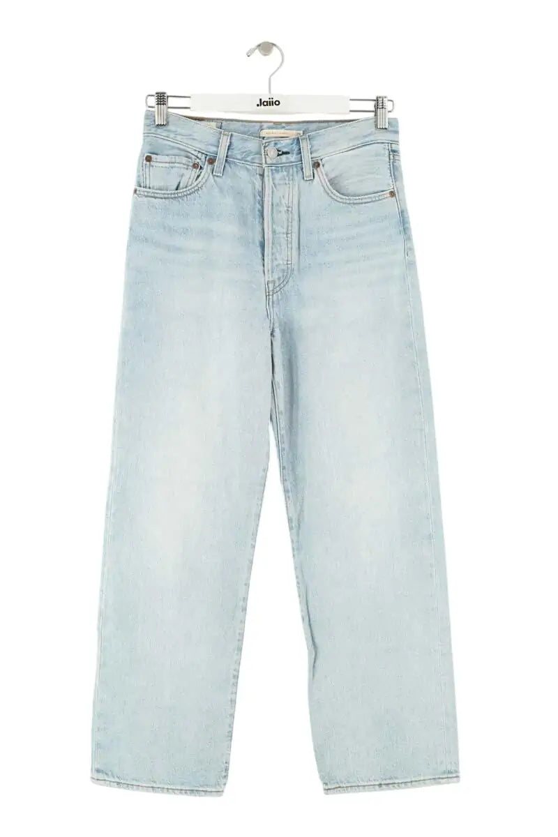 Jean droit Levi's Bleu en Coton, taille L - Seconde Main