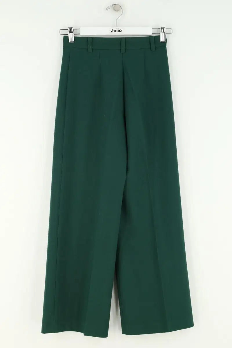 Pantalon large Modetrotter Vert en Synthétique
