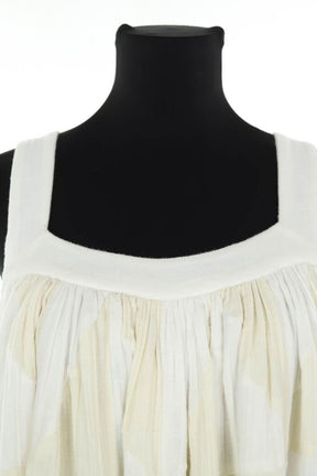 Mi-longueur Other Brand  Blanc