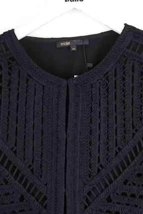 Gilet Maje Noir en Viscose
