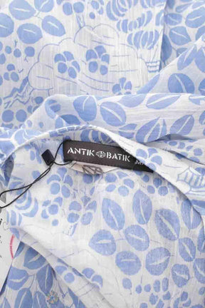 Mi-longueur Antik Batik  Bleu