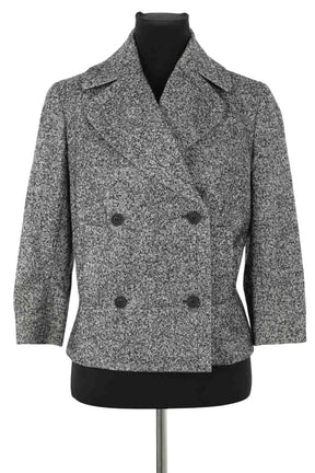 Caban Givenchy Noir en Laine, taille M - Seconde Main