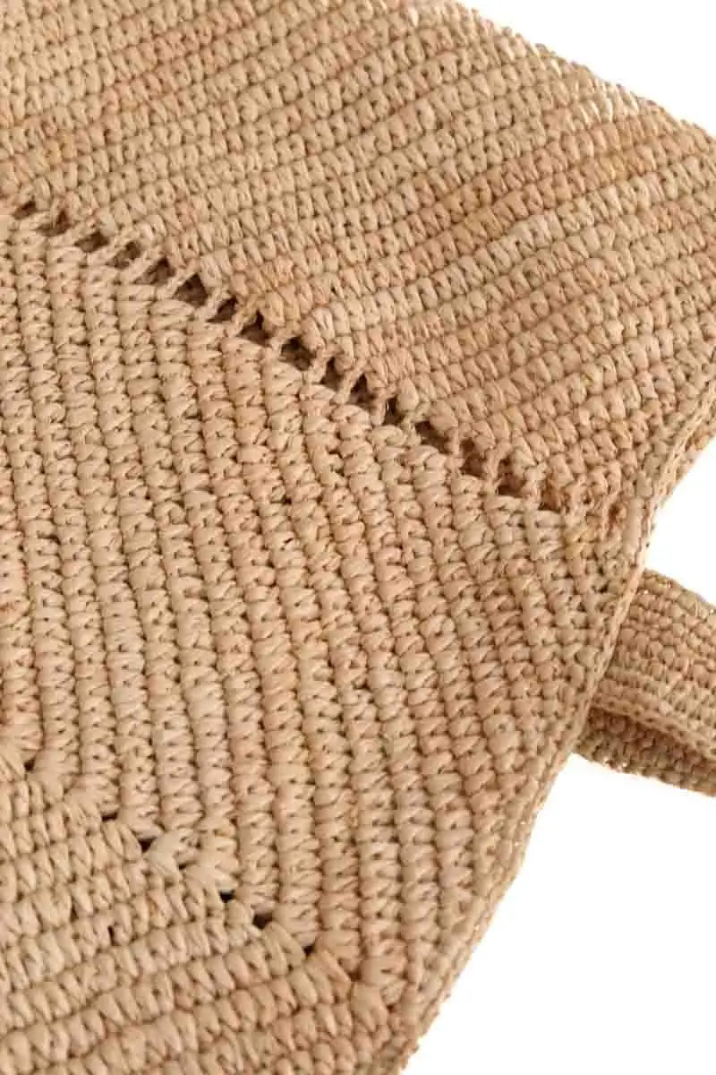 Cabas Agnès B. Beige en Synthétique
