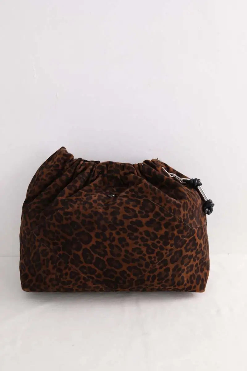 Cabas Ba&Sh Tote June Marron en Cuir