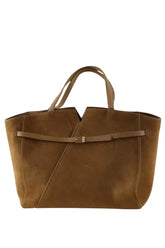 Cabas Boss Camel en Daim - Seconde Main