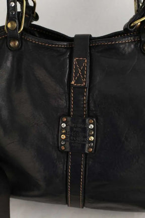 Cabas Campomaggi Noir en Cuir