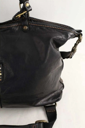 Cabas Campomaggi Noir en Cuir