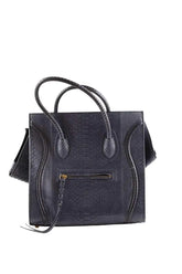 Cabas Celine Luggage Marine en Cuir - Seconde Main
