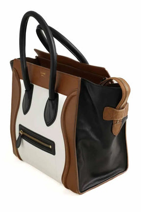 Cabas Celine Luggage Multicolore en Cuir