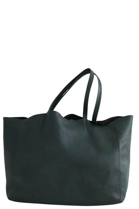 Cabas Celine Vert en Cuir - Seconde Main