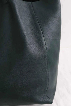 Cabas Celine Vert en Cuir