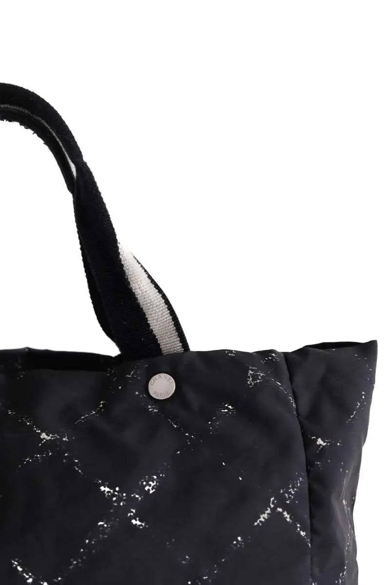 Cabas Chanel Noir en Synthétique