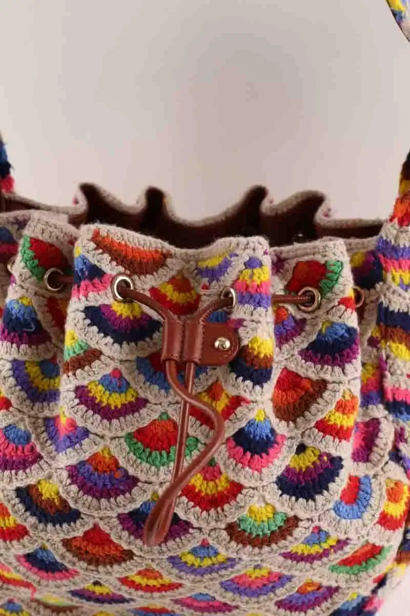 Cabas Chloé Multicolore en Cuir
