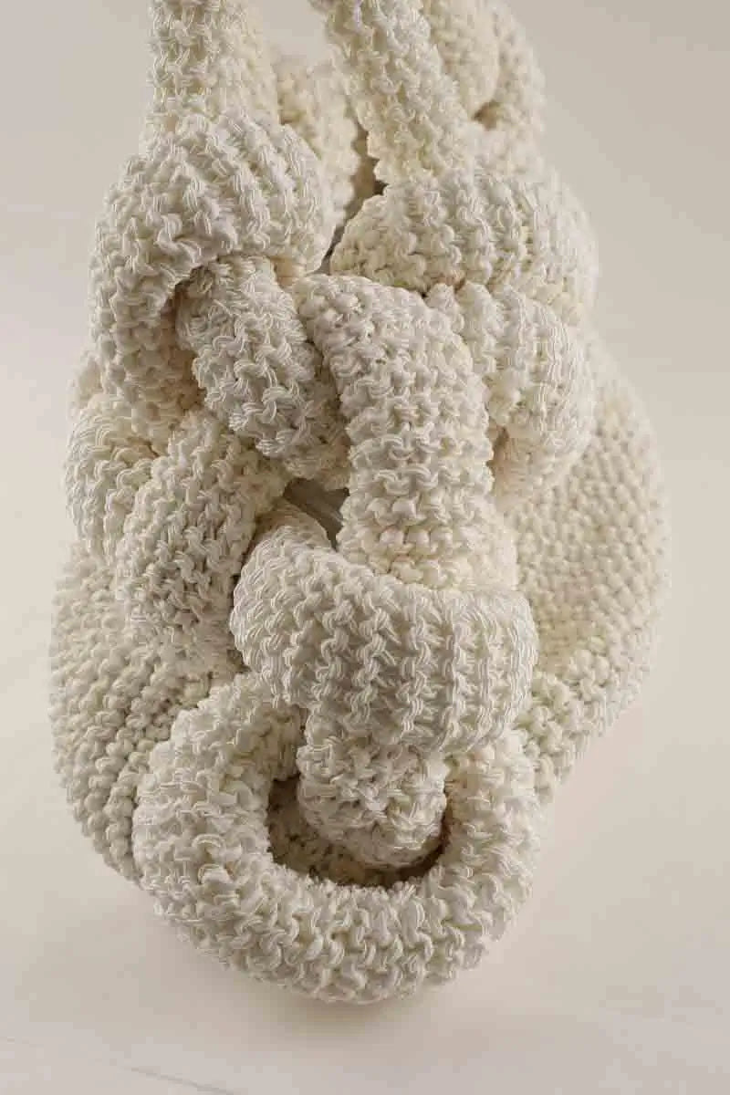 Cabas Chloé Sac Pilar Blanc en Cuir