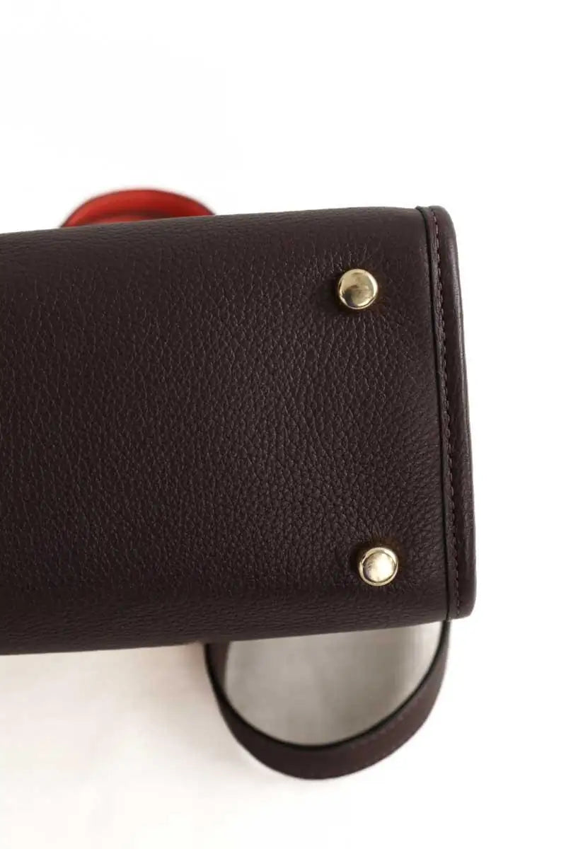 Cabas Coach Demsey Beige en Cuir
