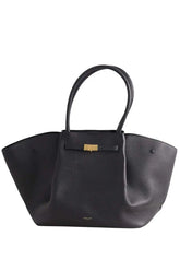 Cabas Demellier New York Noir en Cuir - Seconde Main