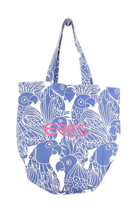 Cabas Eres Bleu en Coton - Seconde Main