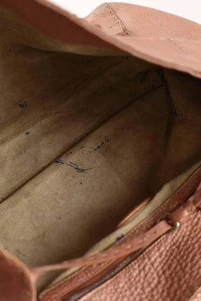 Cabas Fendi Linda Selleria  Rose en Cuir