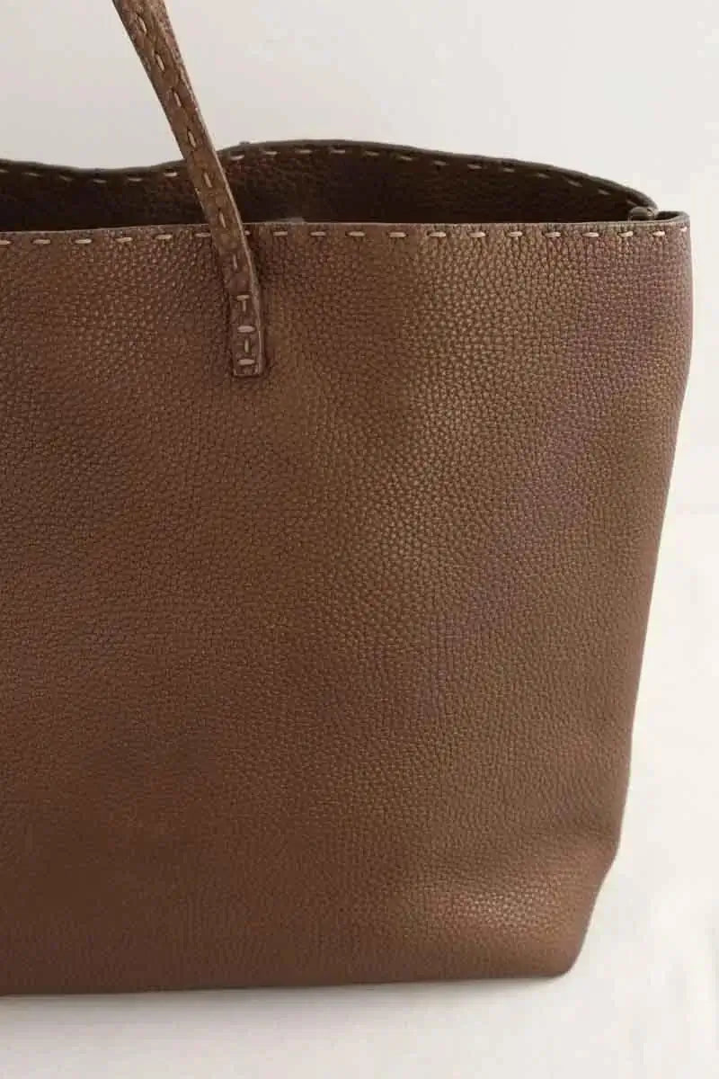 Cabas Fendi Marron en Cuir