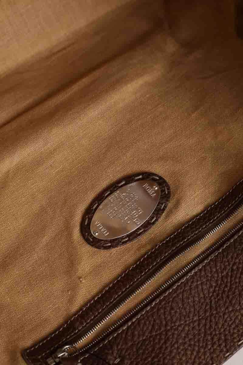 Cabas Fendi Marron en Cuir