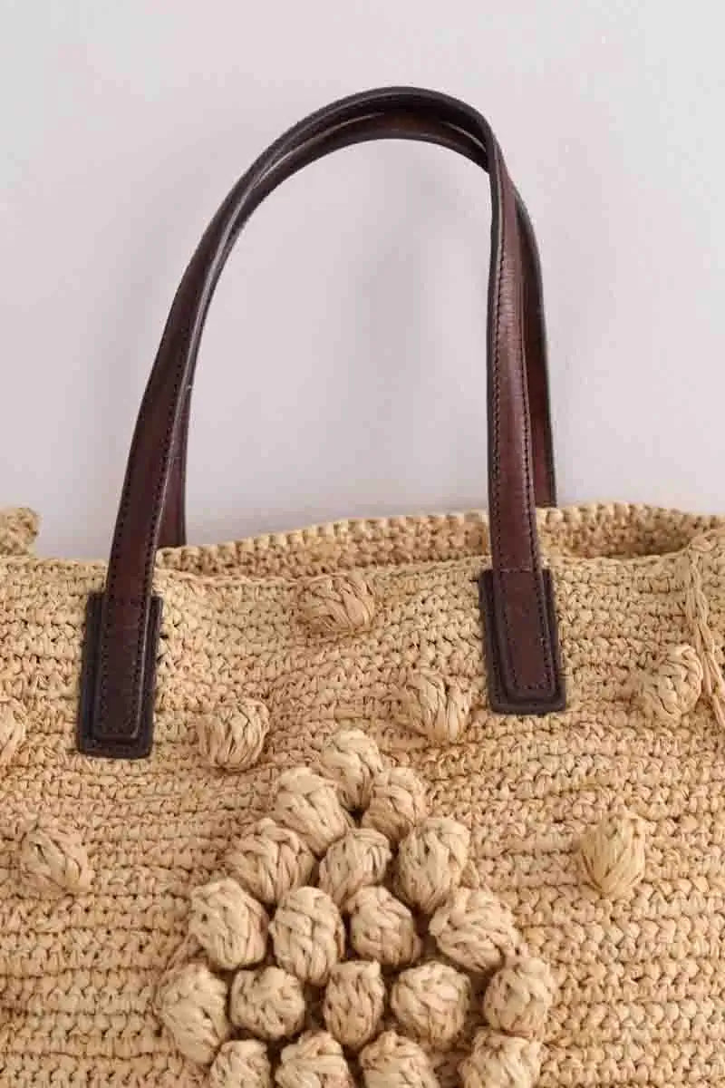 Cabas Gerard Darel Beige en Osier