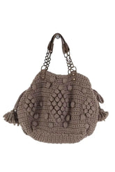 Cabas Gerard Darel Gris en Coton - Seconde Main