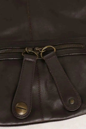 Cabas Gerard Darel Tote flower Marron en Cuir