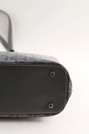Cabas Goyard Marie Galante GM Anthracite en Cuir