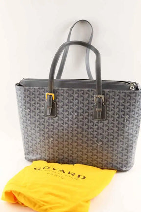 Cabas Goyard Marie Galante GM Anthracite en Cuir