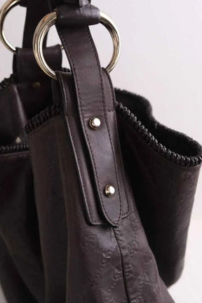 Cabas Gucci Hobo Marron en Cuir