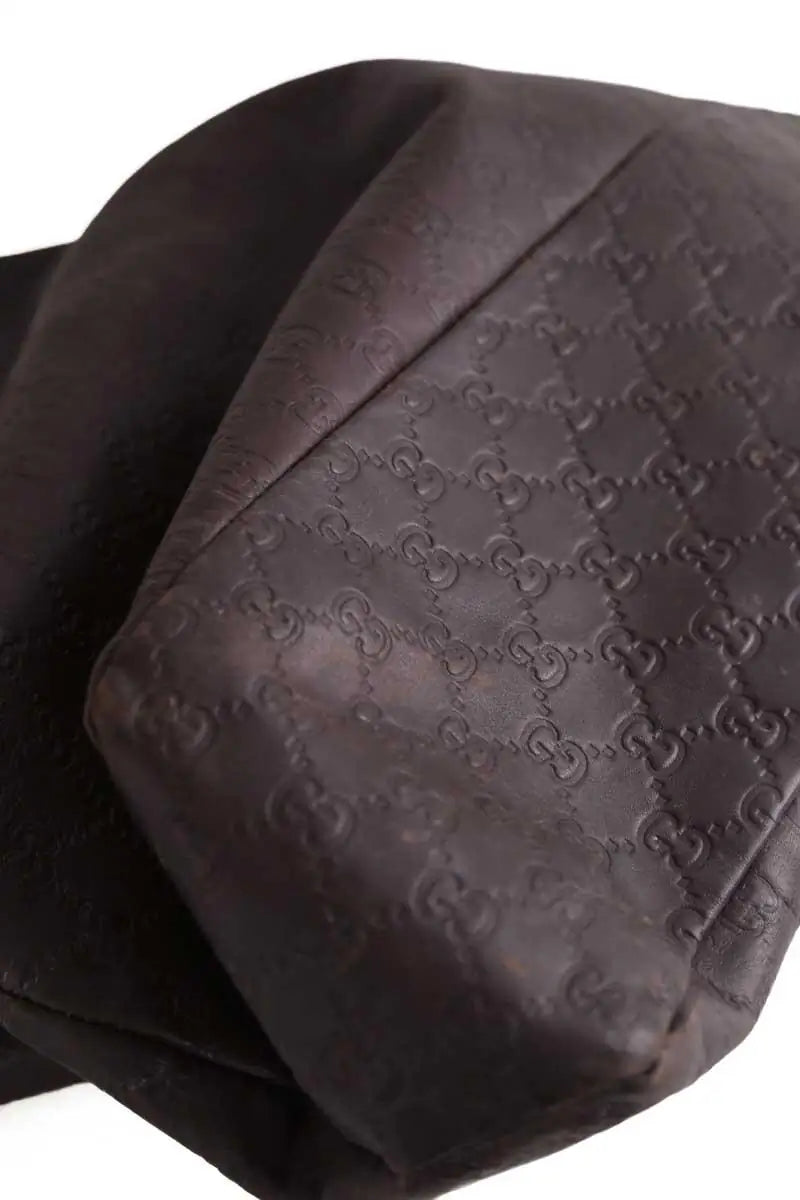 Cabas Gucci Hobo Marron en Cuir