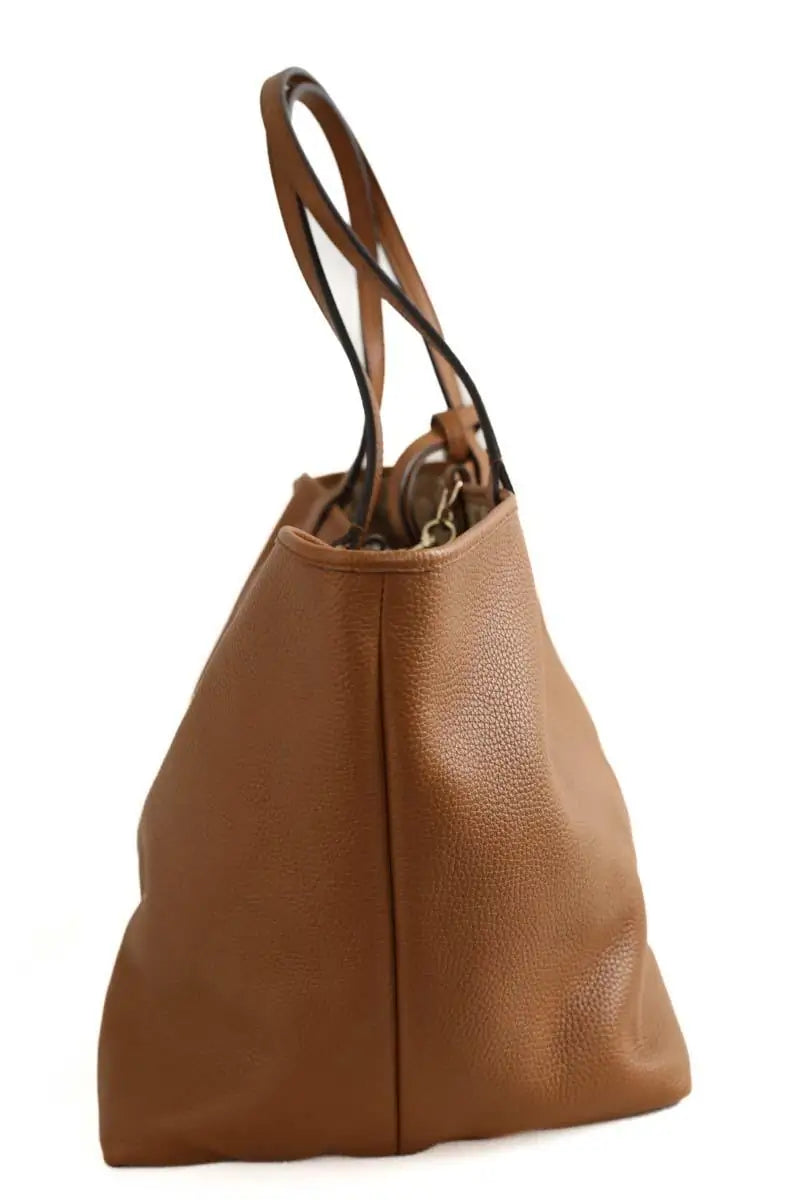 Cabas Gucci Totissima Camel en Cuir