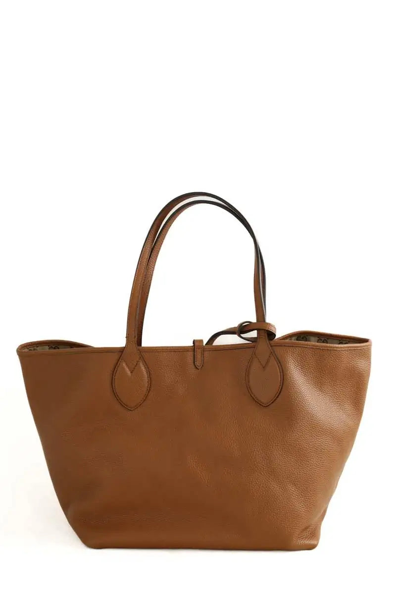 Cabas Gucci Totissima Camel en Cuir