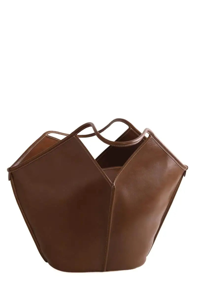 Cabas Hereu Marron en Cuir
