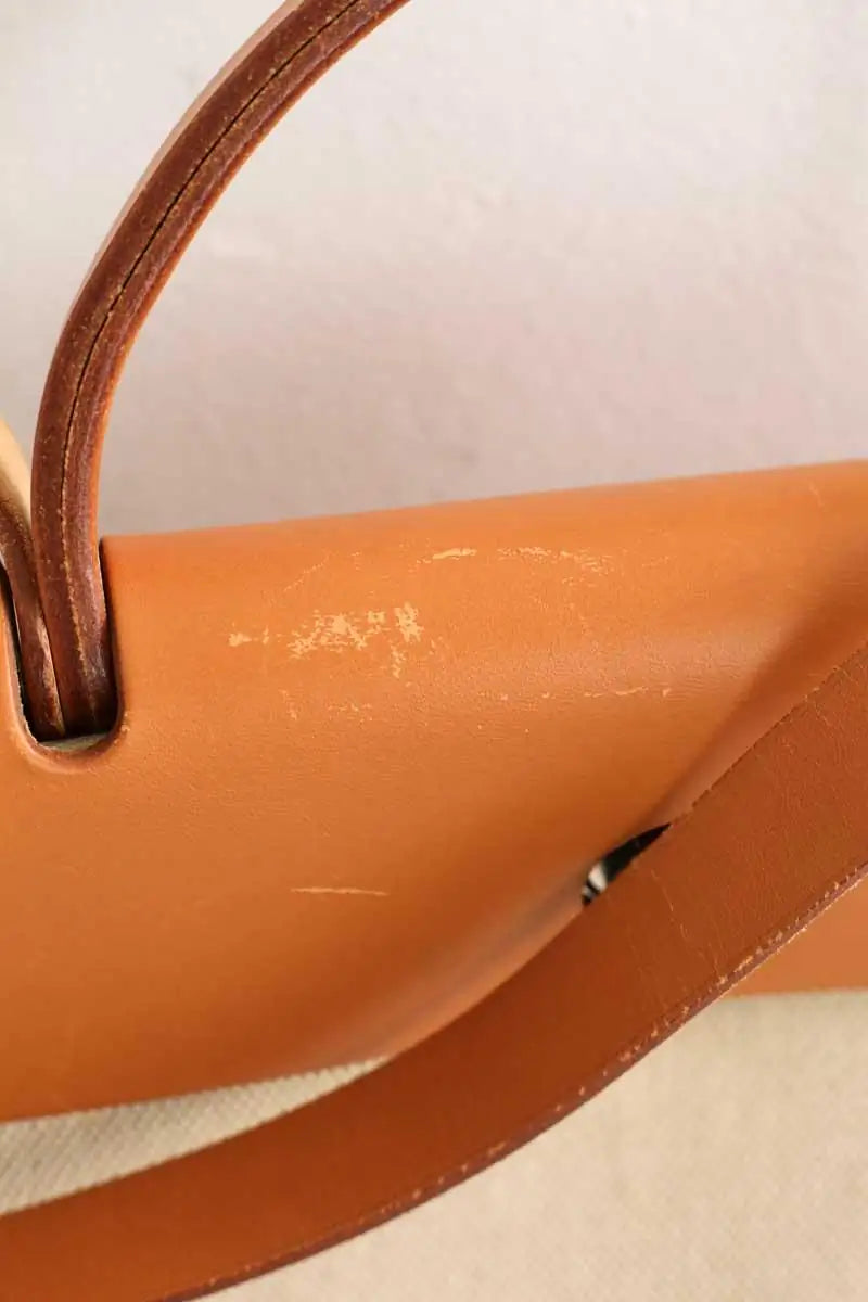 Cabas Hermès Herbag Beige en Tissu