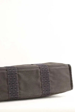 Cabas Hermès Herline Gris en Synthétique