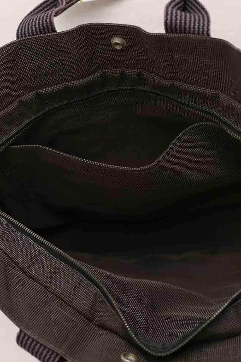 Cabas Hermès Herline Gris en Synthétique