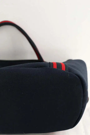 Cabas Hermès Marine en Coton