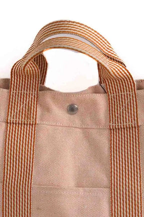 Cabas Hermès Rose en Tissu