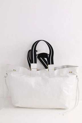Cabas Isabel Marant Blanc en Cuir